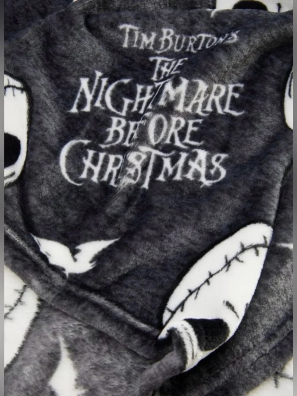 Disney Nightmare Before Christmas Throw Blanket